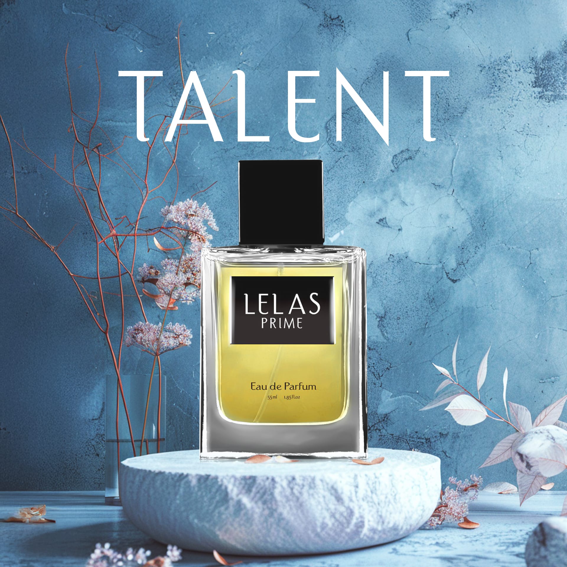 LELAS TALENT Eau De Parfum – A fresh and invigorating fragrance for confident individuals.