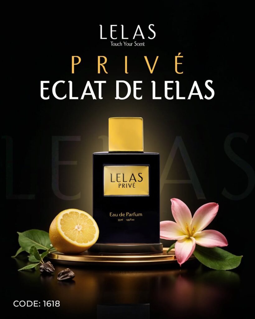Discover the radiant elegance of ECLAT DE LELAS🥰A fragrance where citrus freshness meets floral